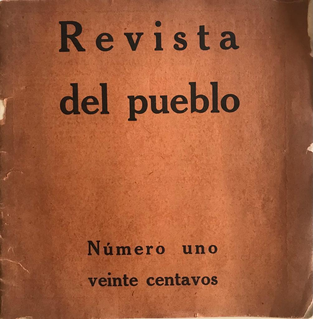 Julio Fingert (director). Revista del pueblo  N°1