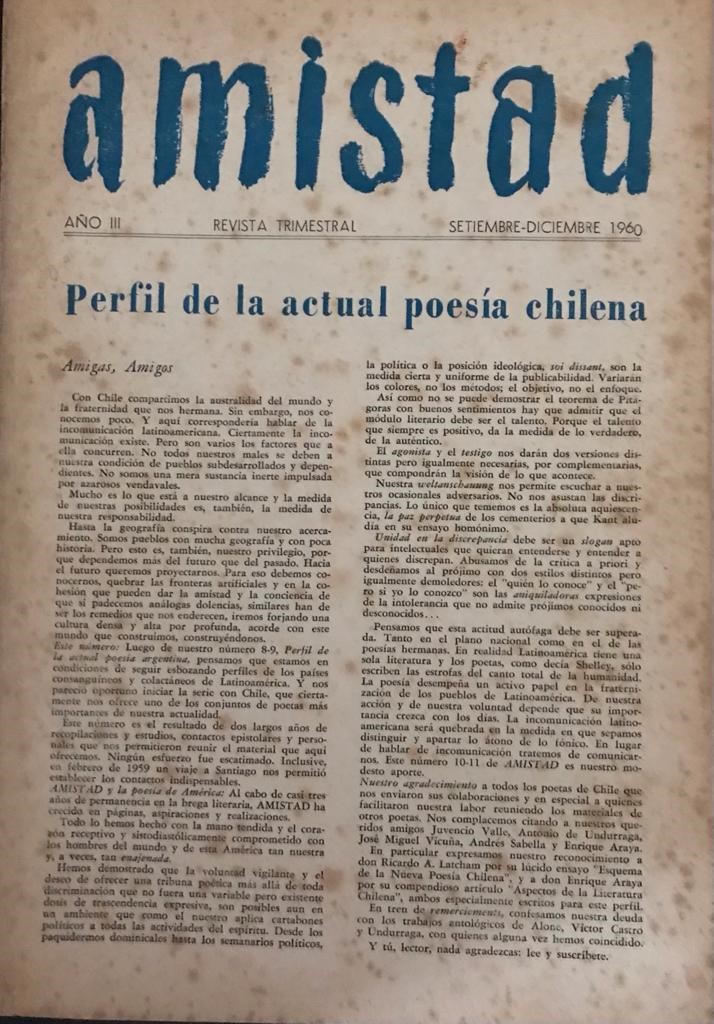 Revista Amistad