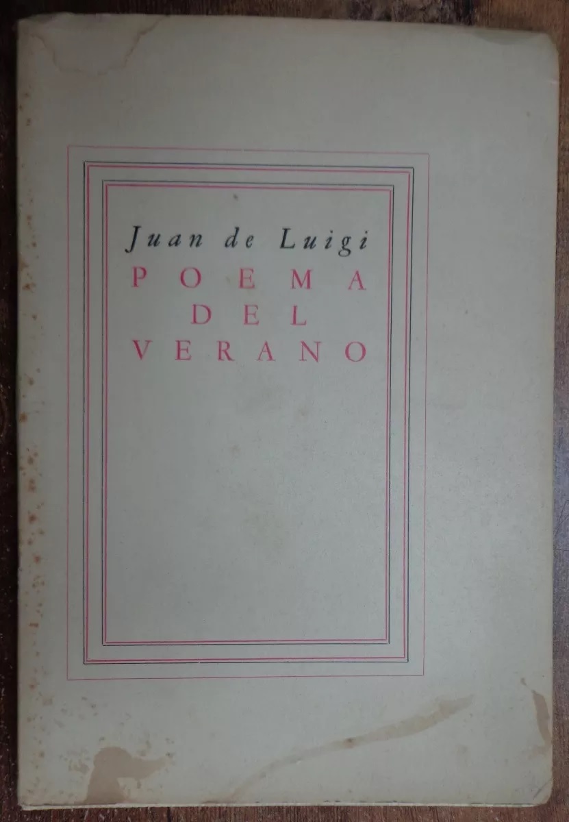Juan de Luigi. Poema del Verano