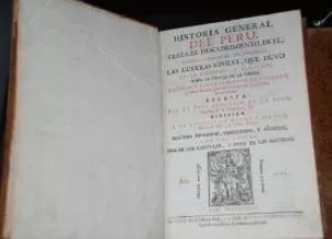 Historia General Peru Comentarios Reales Inca Garcilaso 1722