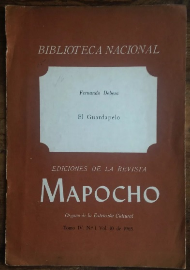 Ediciones de la revista Mapocho Fernando Debesa El guardapelo