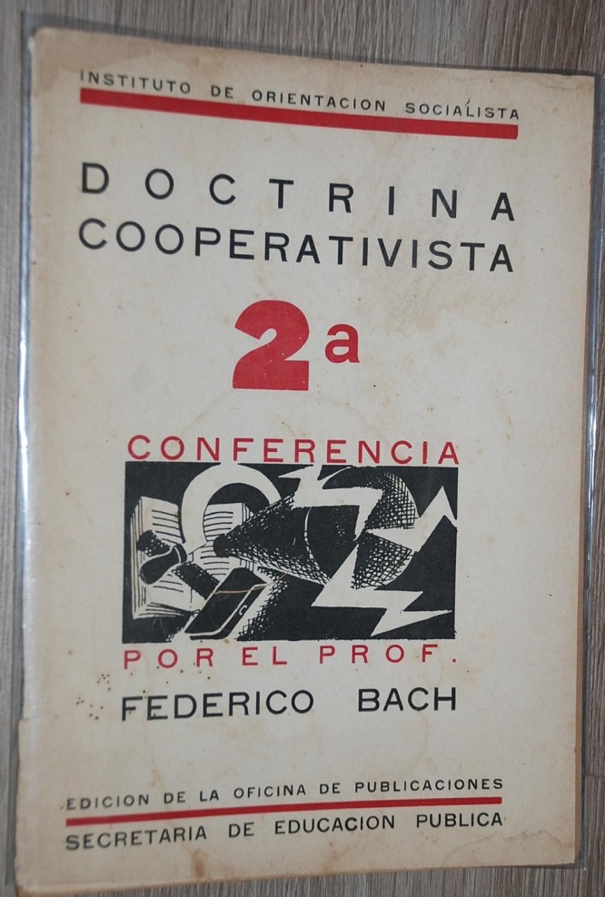 Federico Bach. Doctrina cooperativista 2a conferencia