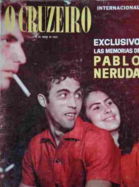 Revista O Cruzeiro Memorias de Pablo Neruda