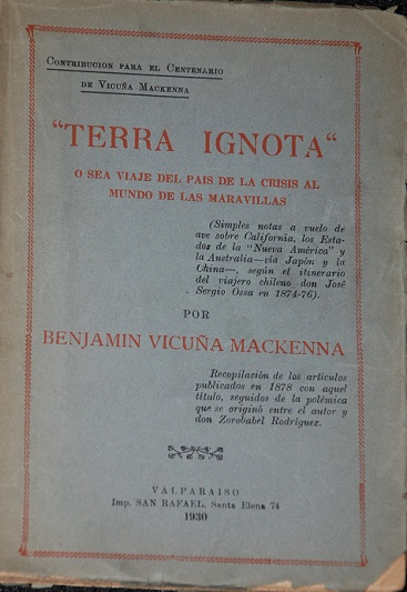 Benjamin Vicuña Mackenna - Terra Ignota 
