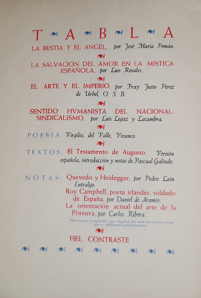 Jerarquía. Revista Negra De La Falange. Nº 2. Navarra 1938