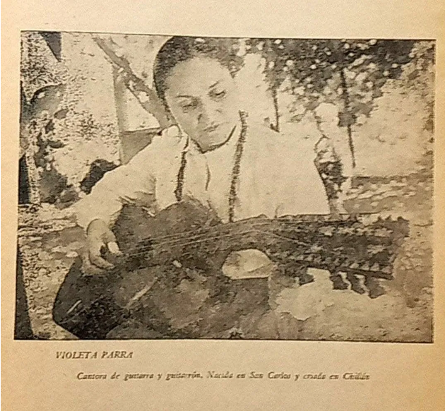 Violeta Parra. Cantos Folklóricos Chilenos.