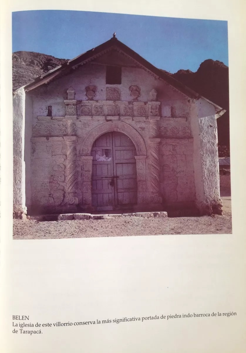 Juan Benavides C., Pedro Vilaseca P. Arquitectura colonial en Tarapaca
