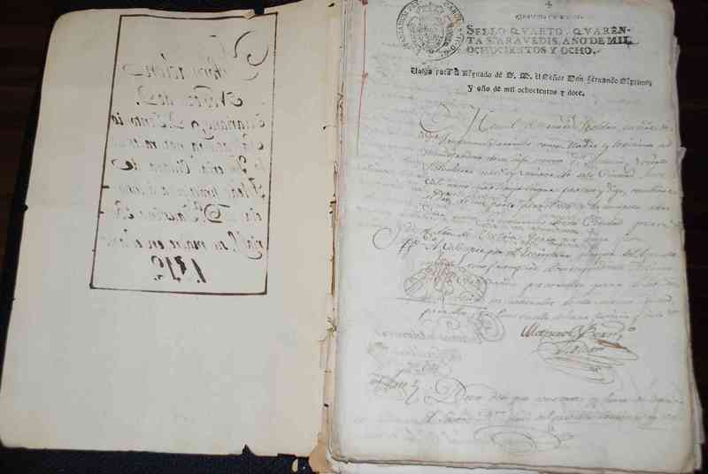 Información de la Nobleza de Don Mariano y Don Antonio Salvatierra Naturales de la Imperial Ciudad e Toledo,practicada a Instancia de Doña Faustina Barriales, su madre en el año 1812