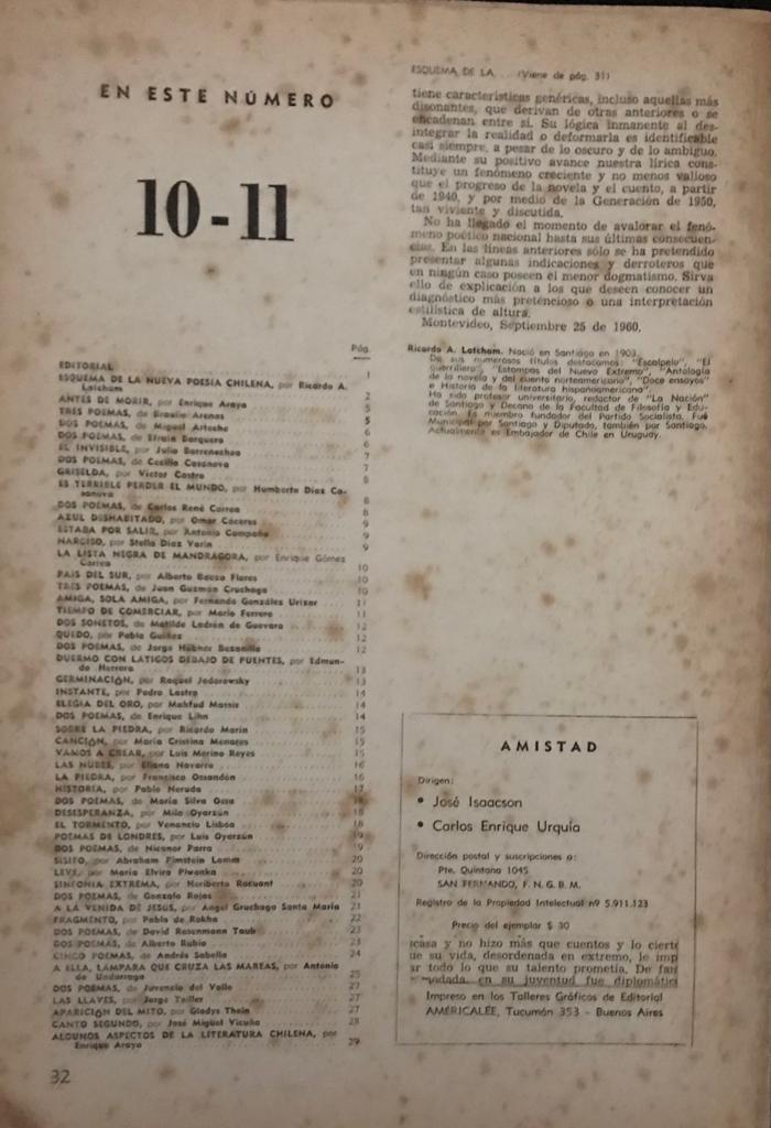 Revista Amistad