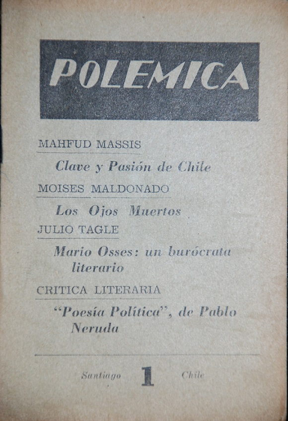 Revista Polemica . N°. 1 (1953)-no.17 (1955)