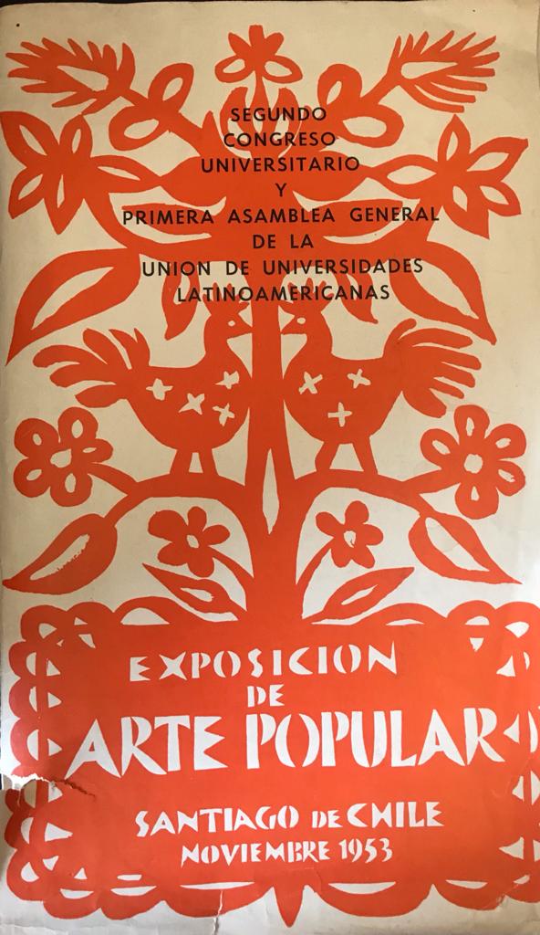 Afiches sobre museos y exposiciones de Arte  Popular  Americano
