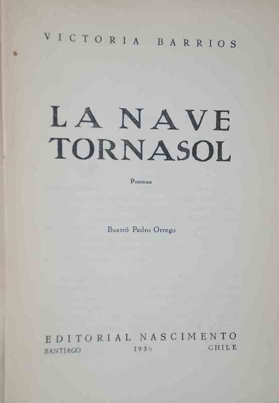 Victoria Barrios - La Nave Tornasol