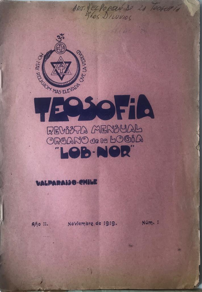 Armando Zanelli (director). Revista Teosofia. Revista Mensual Organo de la Logia "Lob-Nor".