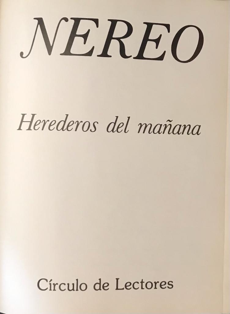Nereo. Herederos del mañana.