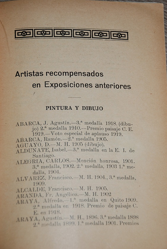 Exposición de Bellas Artes. Salón 1920