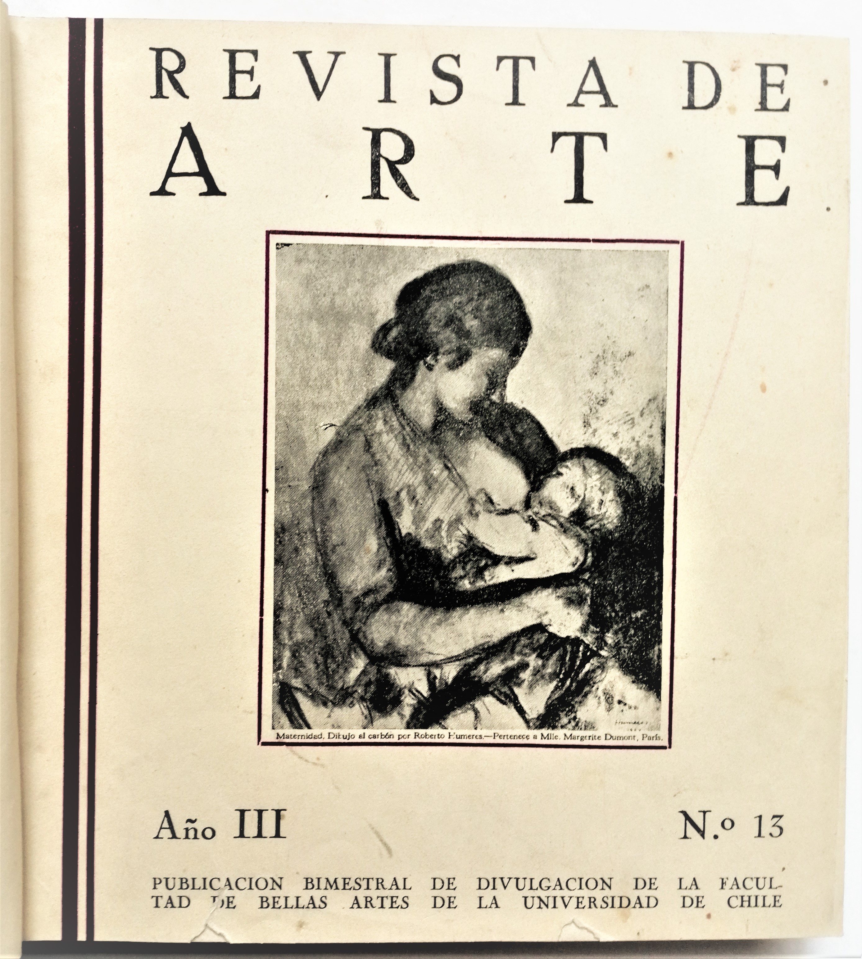 Revista de Arte de la Universidad de Chile 1934 – 1939