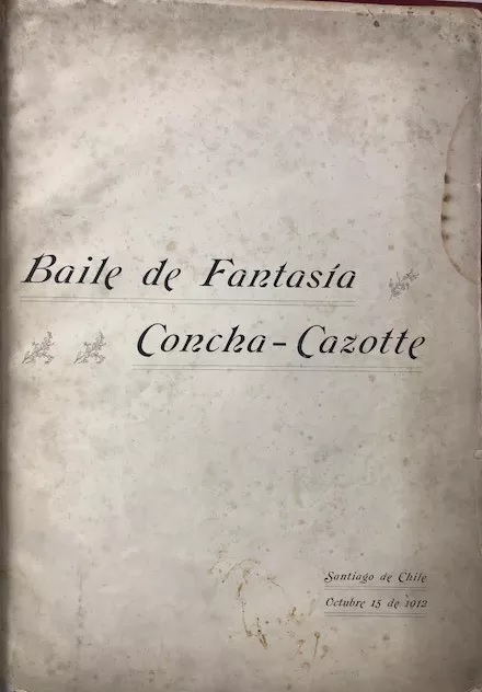 Baile de fantasía Concha Cazotte.