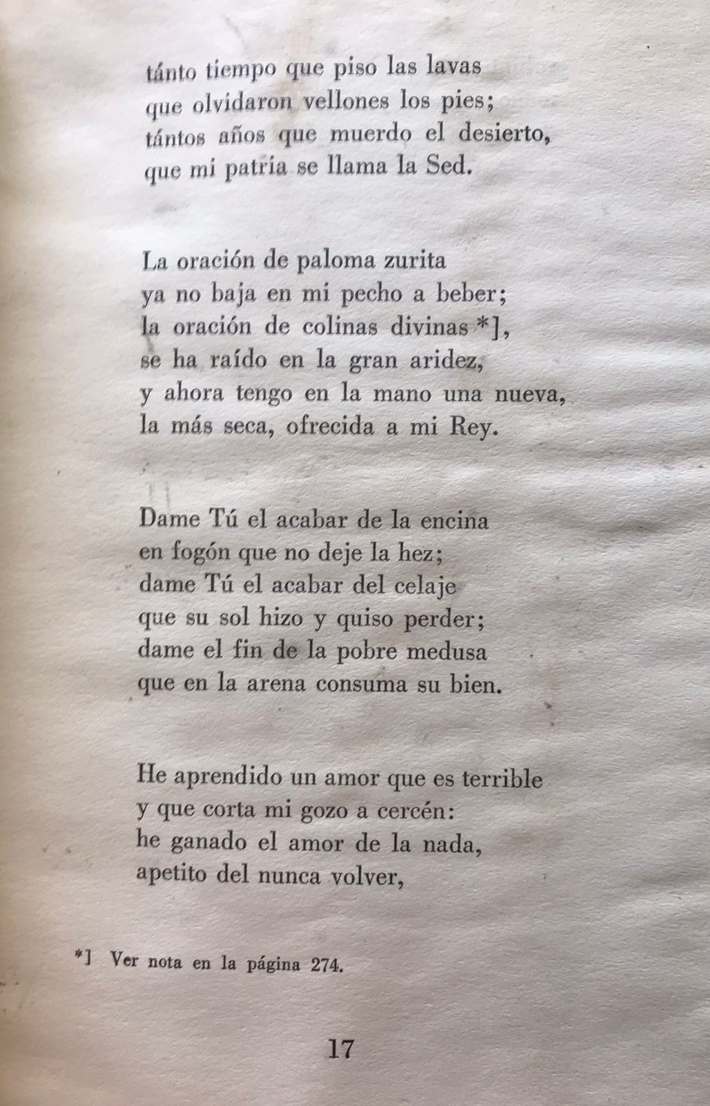 Gabriela Mistral	Tala. Poemas