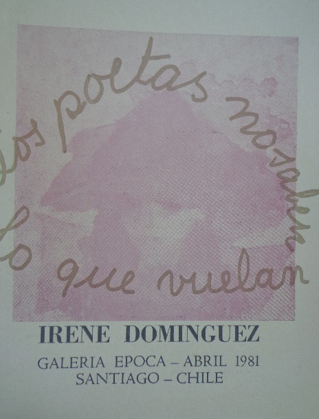 Irene Dominguez  - Los poetas no saben lo que vuelan