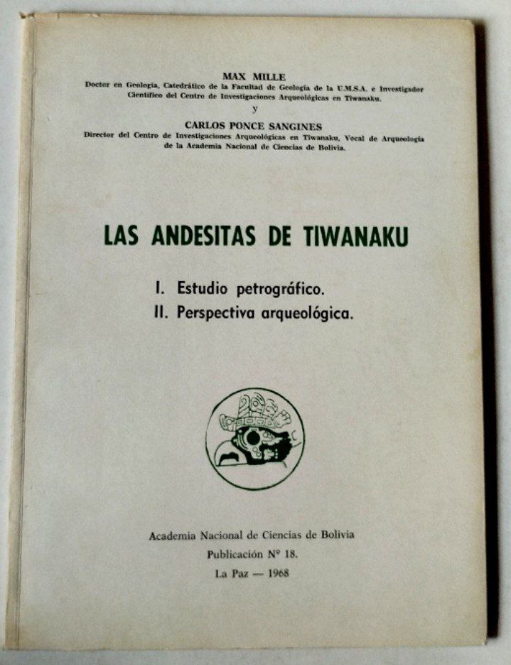 Las Andesitas de Tiwanaku