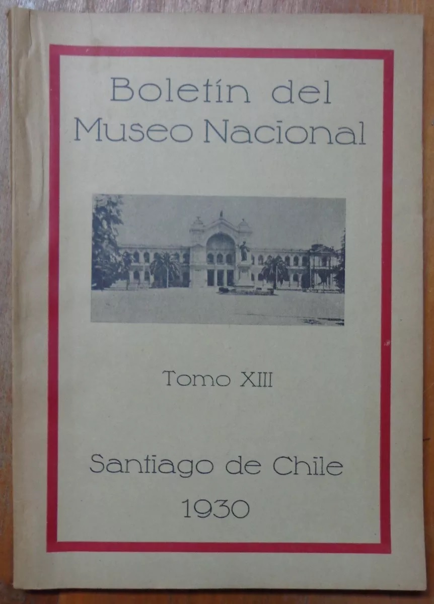 Boletín del museo nacional de historia natural