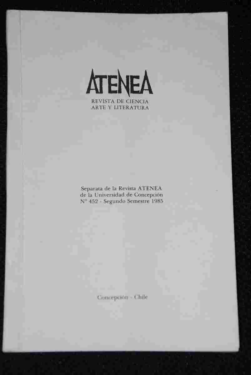 Revista Atenea - Surrealismo Chileno