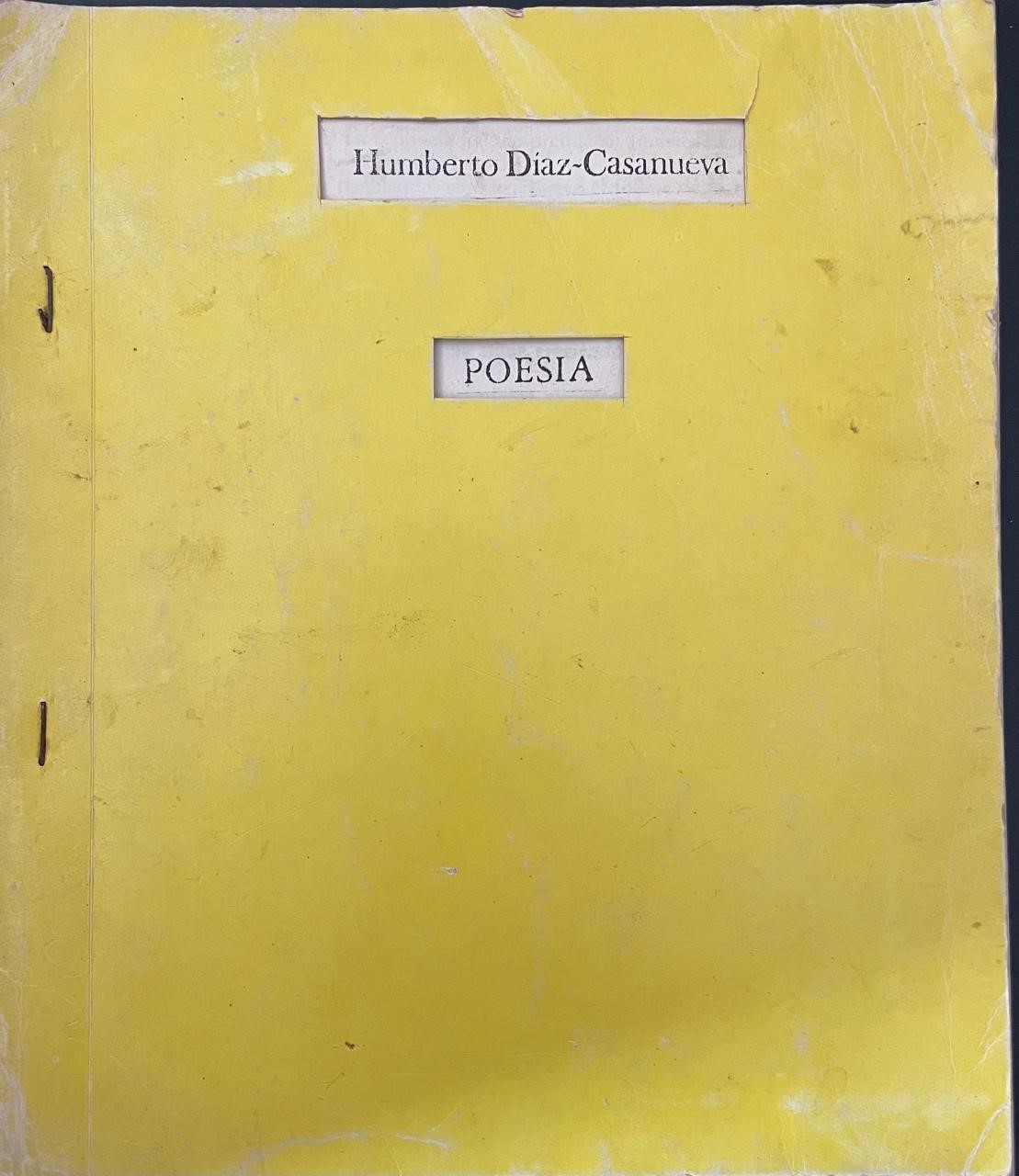 Humberto Díaz Casanueva	Poesía