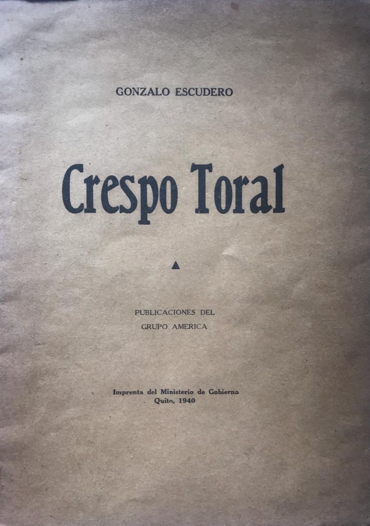 Gonzalo Escudero. Crespo Toral