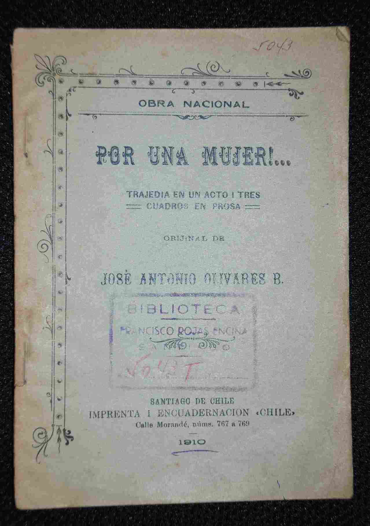 José Antonio Olivares - Por una Mujer!...