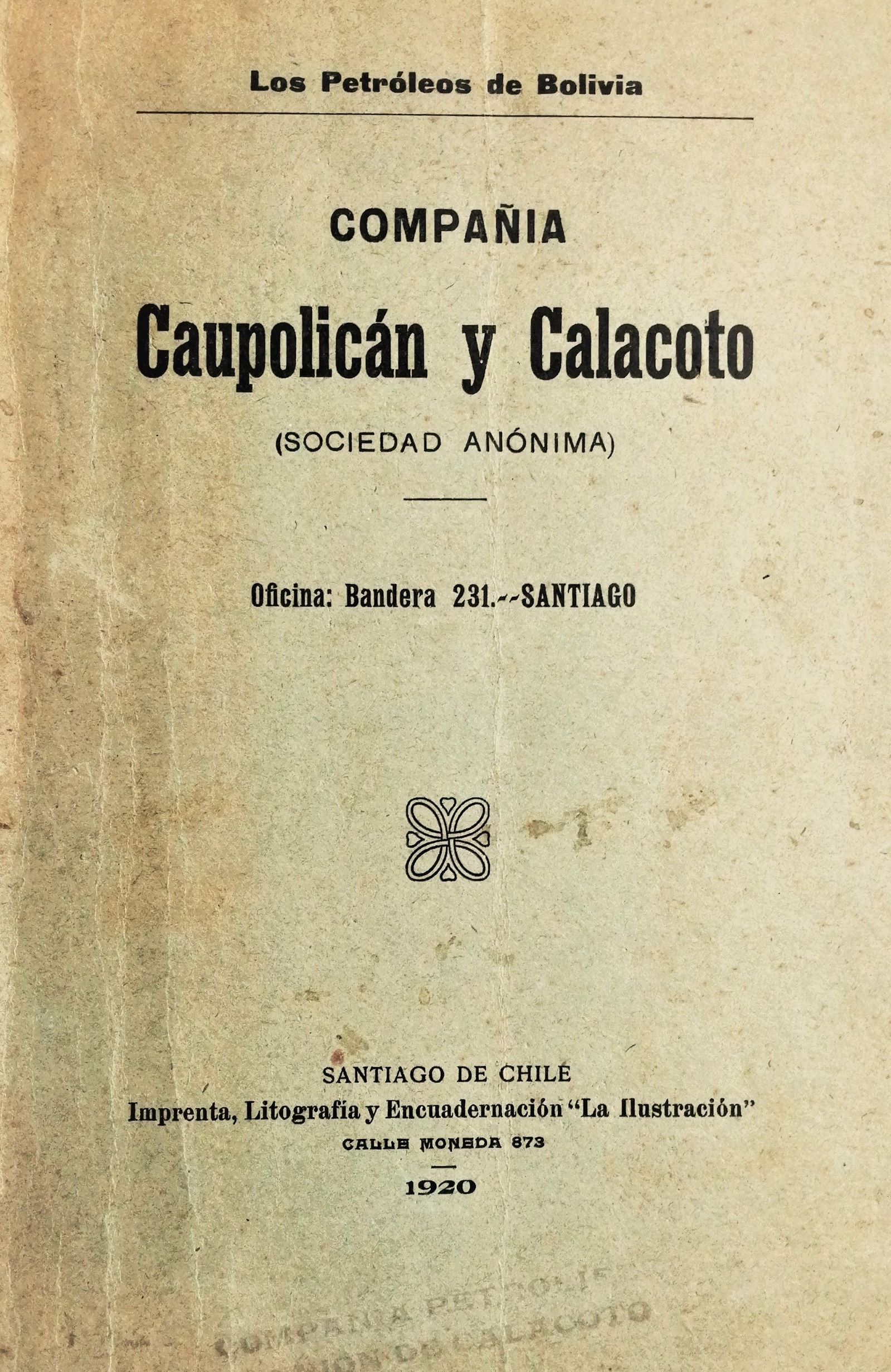 Compañía Caupolicán y Calacoto