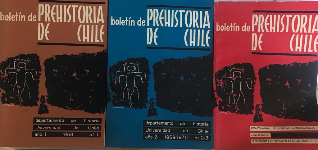 Boletín de Prehistoria de Chile. 3 revistas