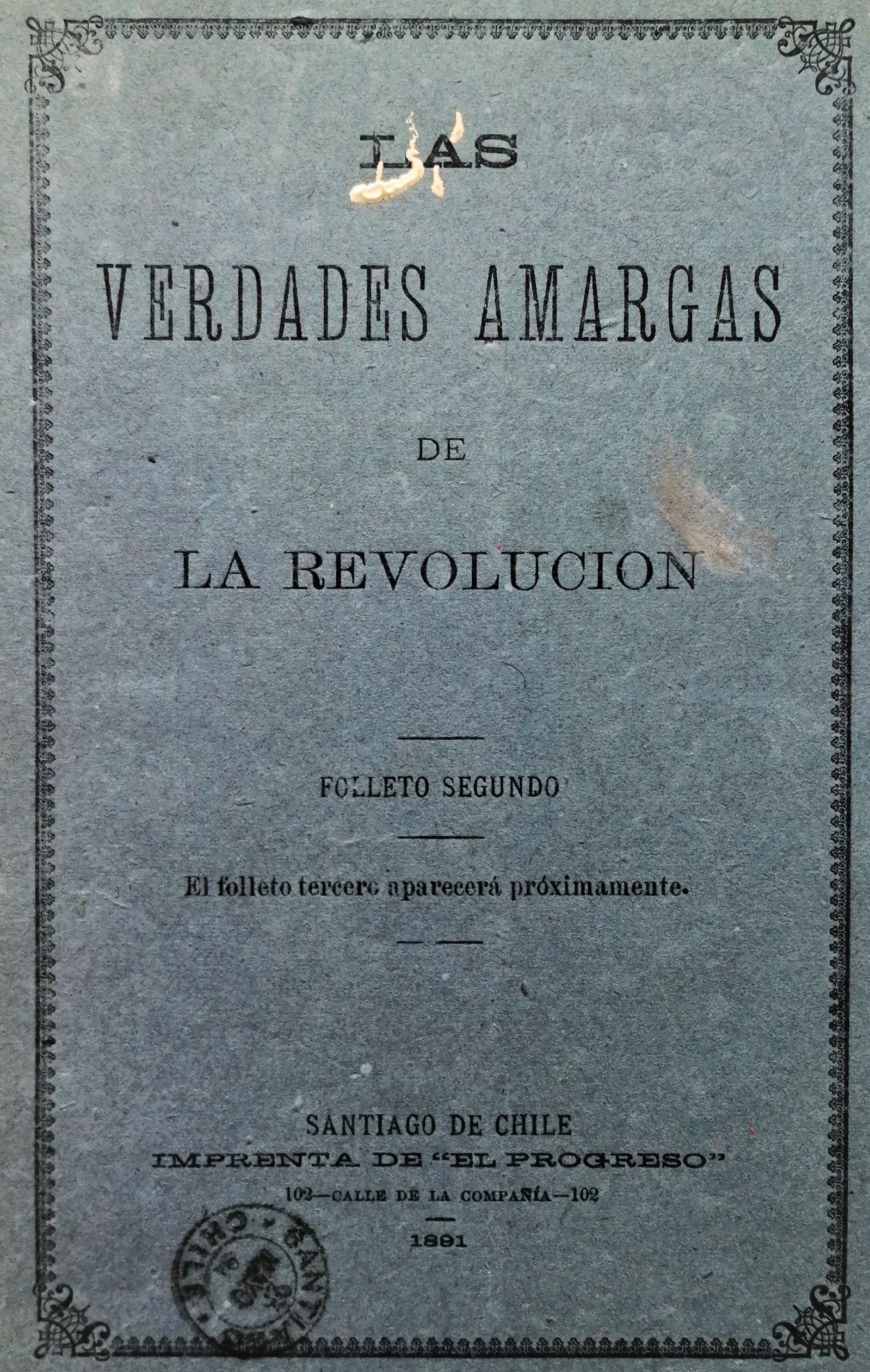 Las verdades amargas de la Revolución