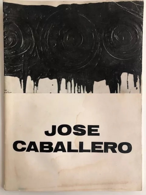 Pablo Neruda/José Caballero. Catálogo de pinturas de Caballero con textos de Neruda.