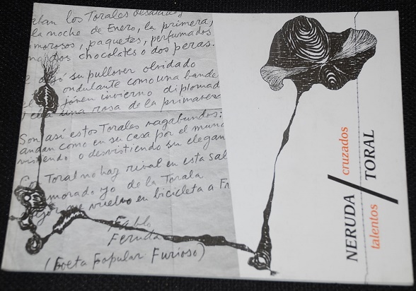 Neruda, Toral talentos cruzados 