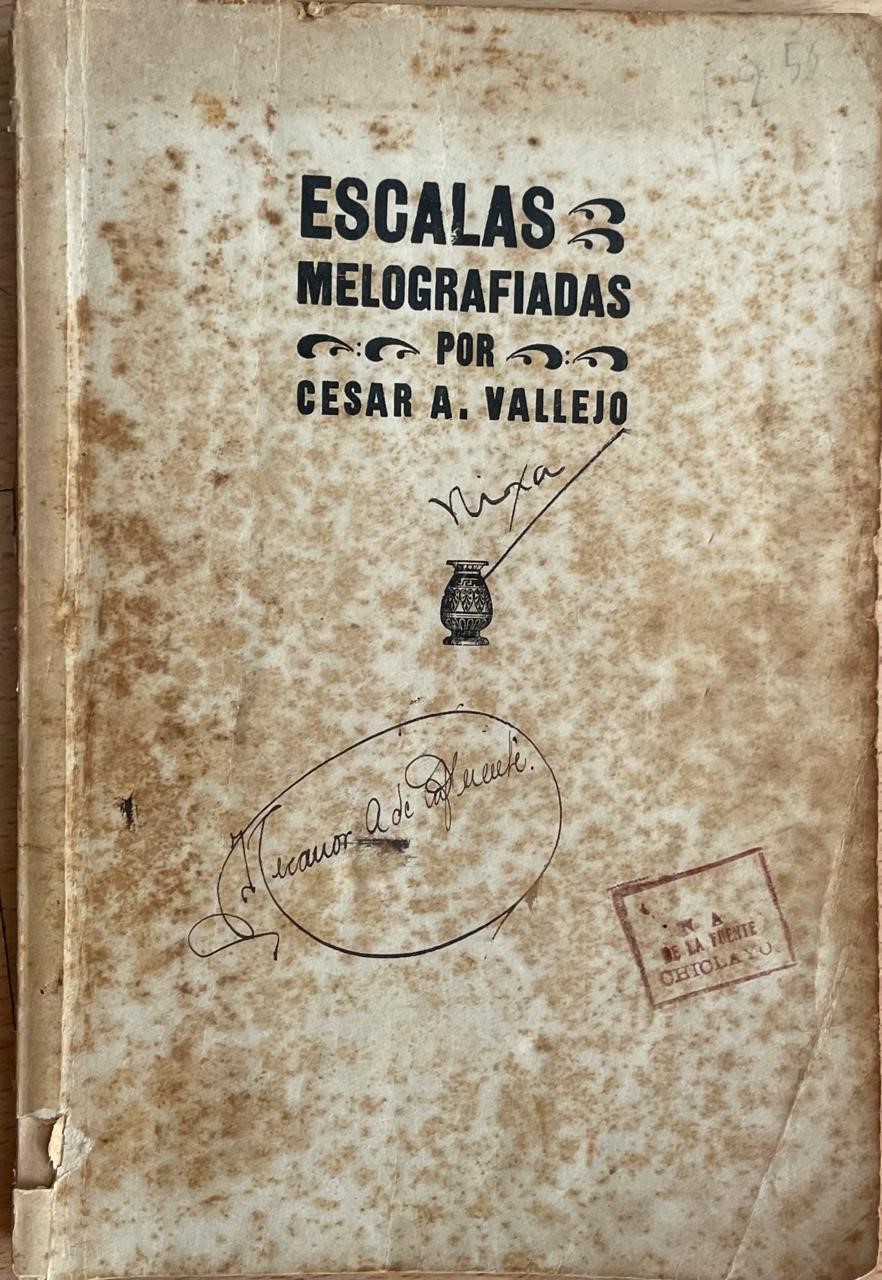 César Vallejo. Escalas melografiadas. 