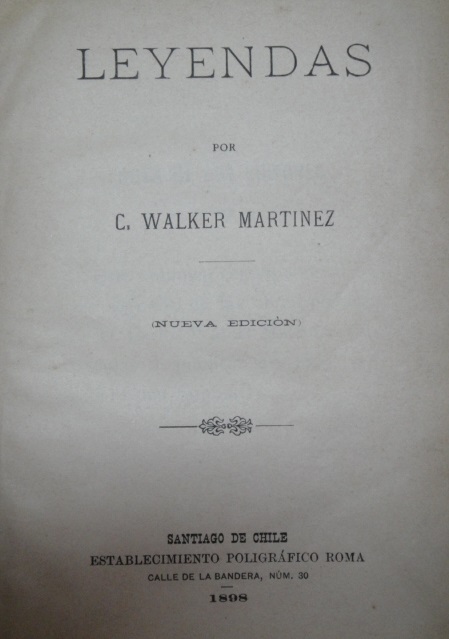 C. Walker Martinez - Leyendas