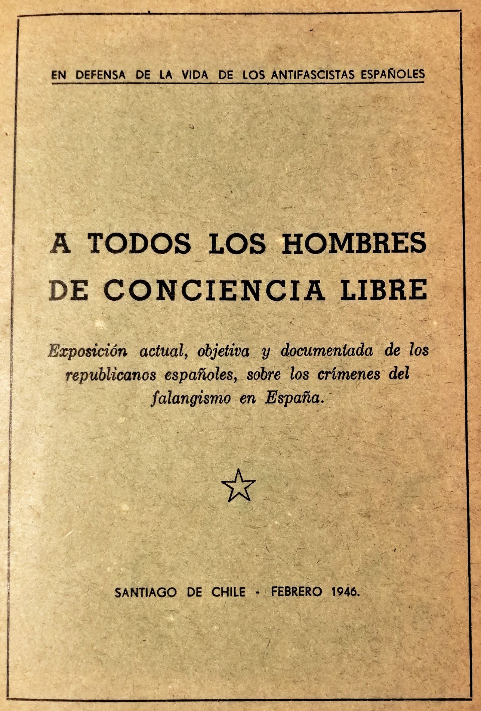 A todos los hombres de conciencia libre