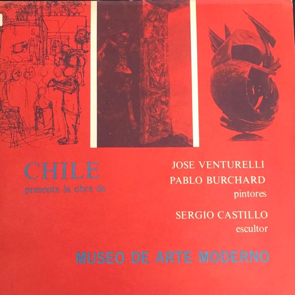 Chile presenta la obra de José Venturelli, Pablo Burchard pintores y Sergio Castillo escultor. 