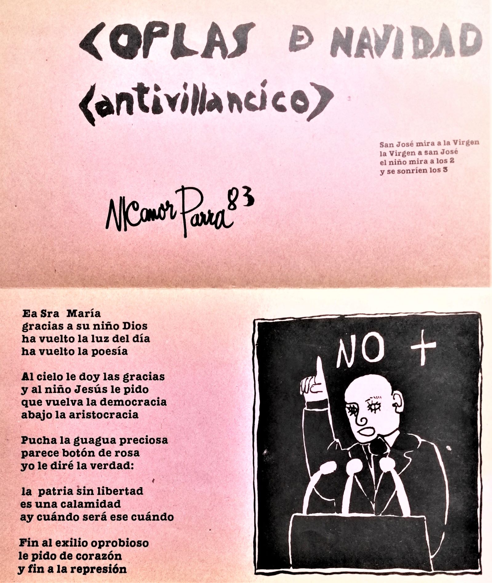 Nicanor Parra	- Coplas de Navidad