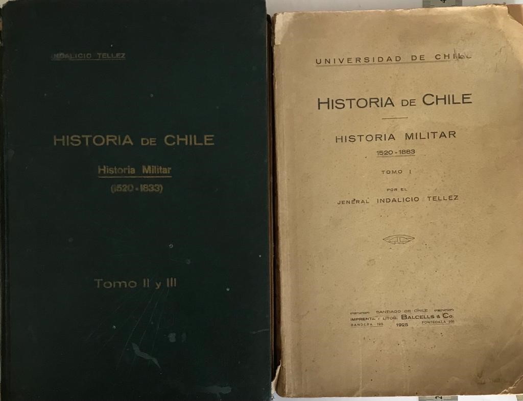 Indalicio Téllez	Historia de Chile. Historia Militar. 1520-1883