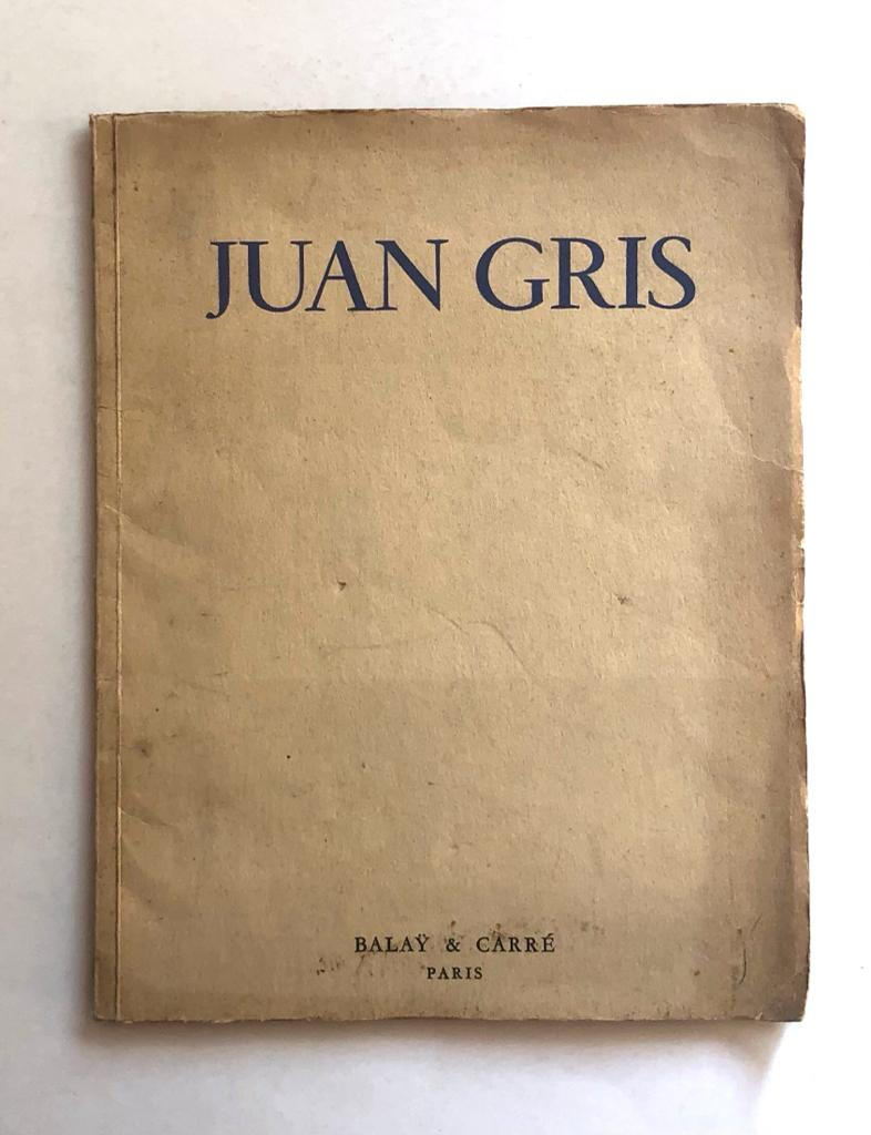 Juan Gris Exposition 13 Juin – 3 Juillet 1938