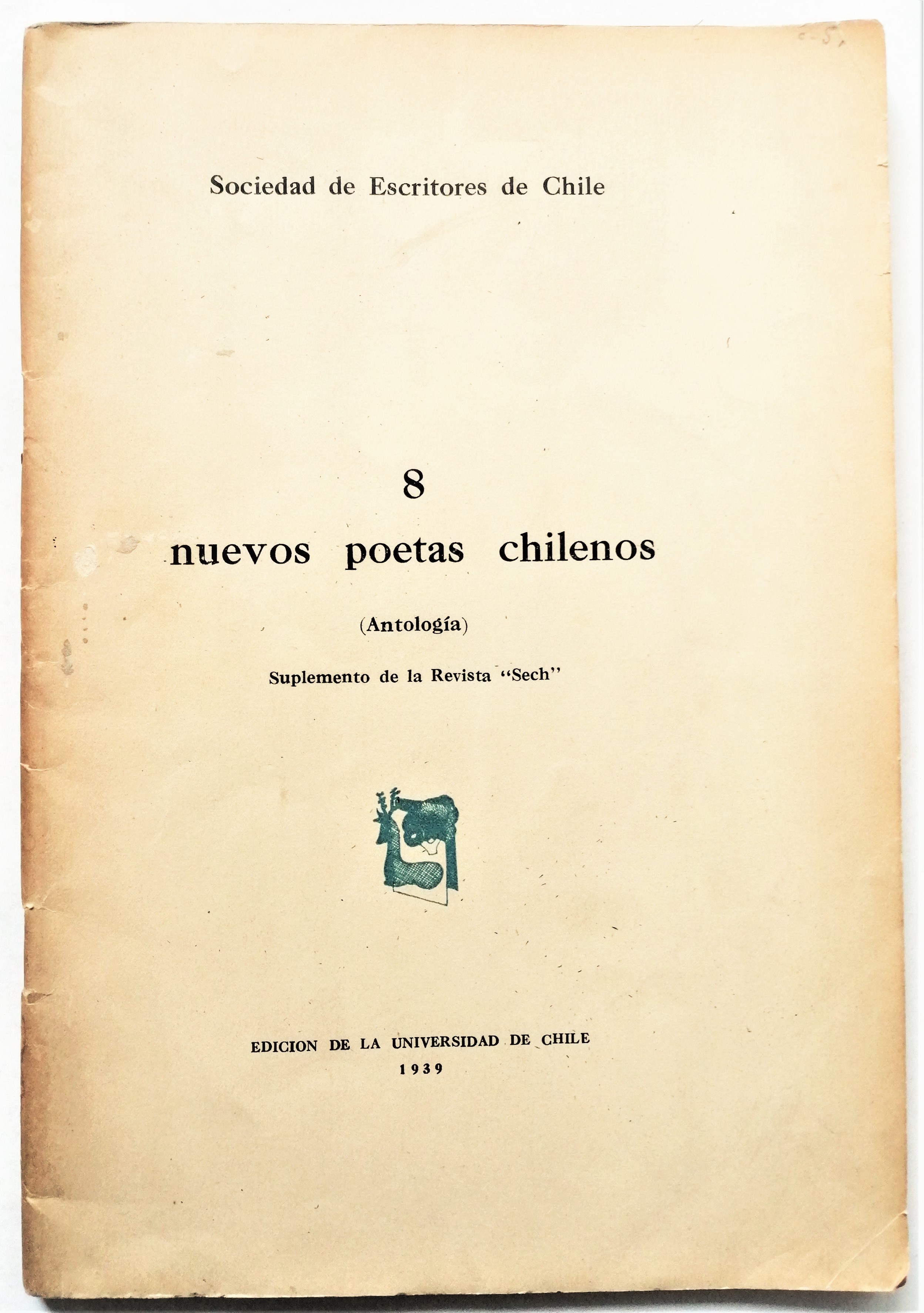 Sociedad de Escritores de Chile - 8 nuevos poetas (Antología) 