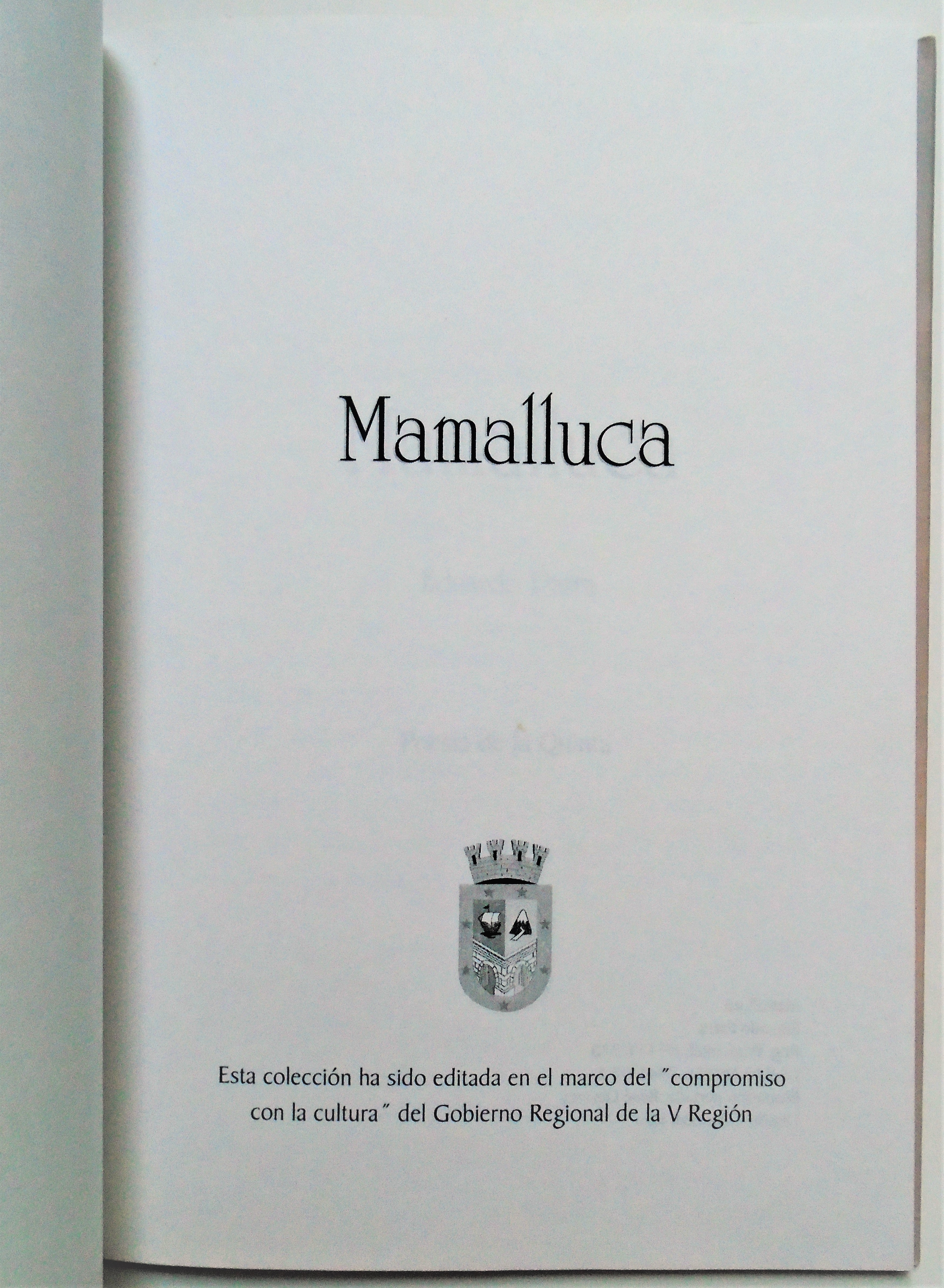 Mamalluca - Eduardo Parra