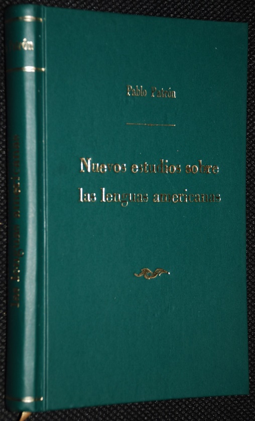 Pablo Patrón - Nuevos estudios sobre las lenguas americanas
