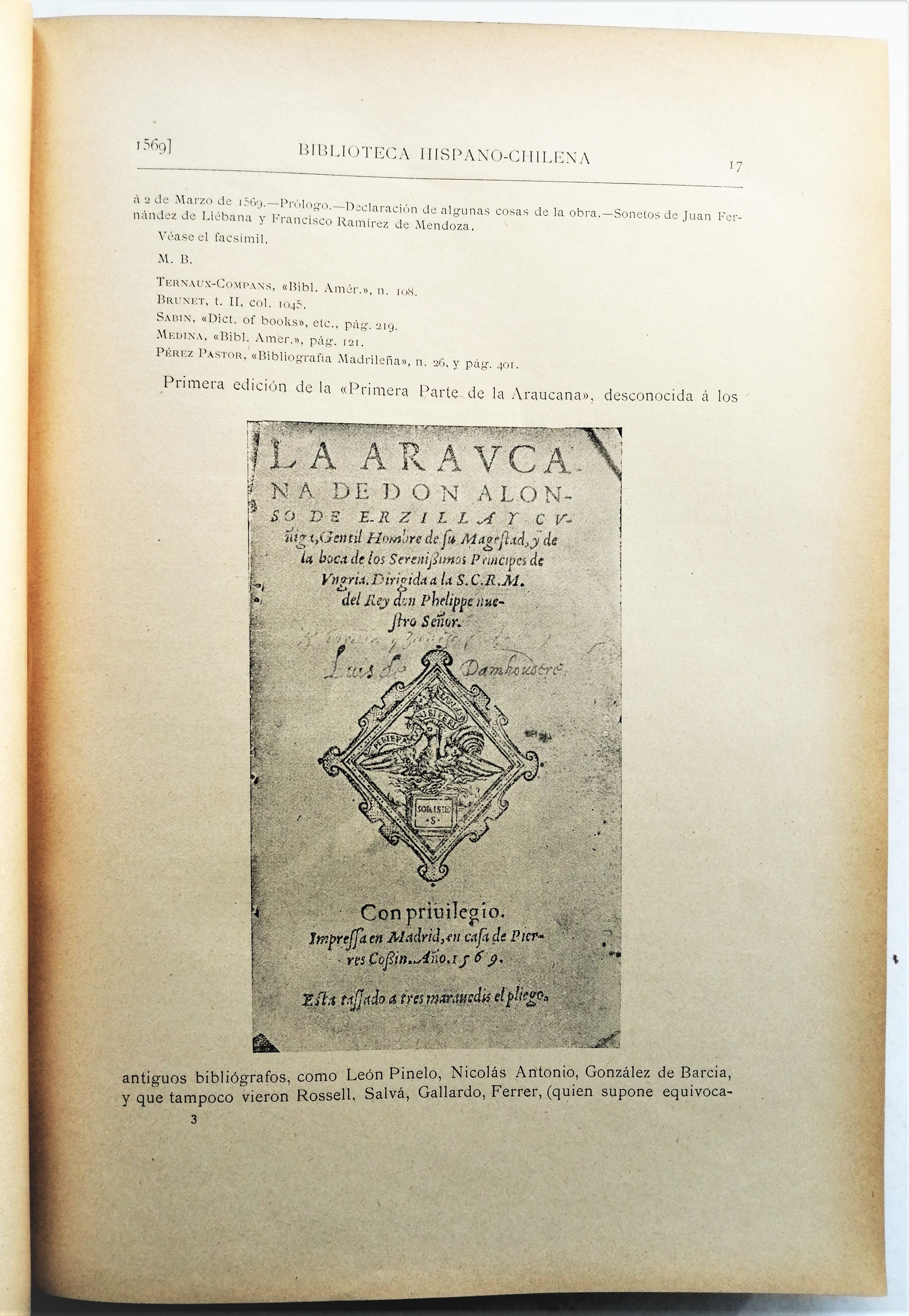 José Toribio Medina - Biblioteca hispano-chilena (1523-1817)