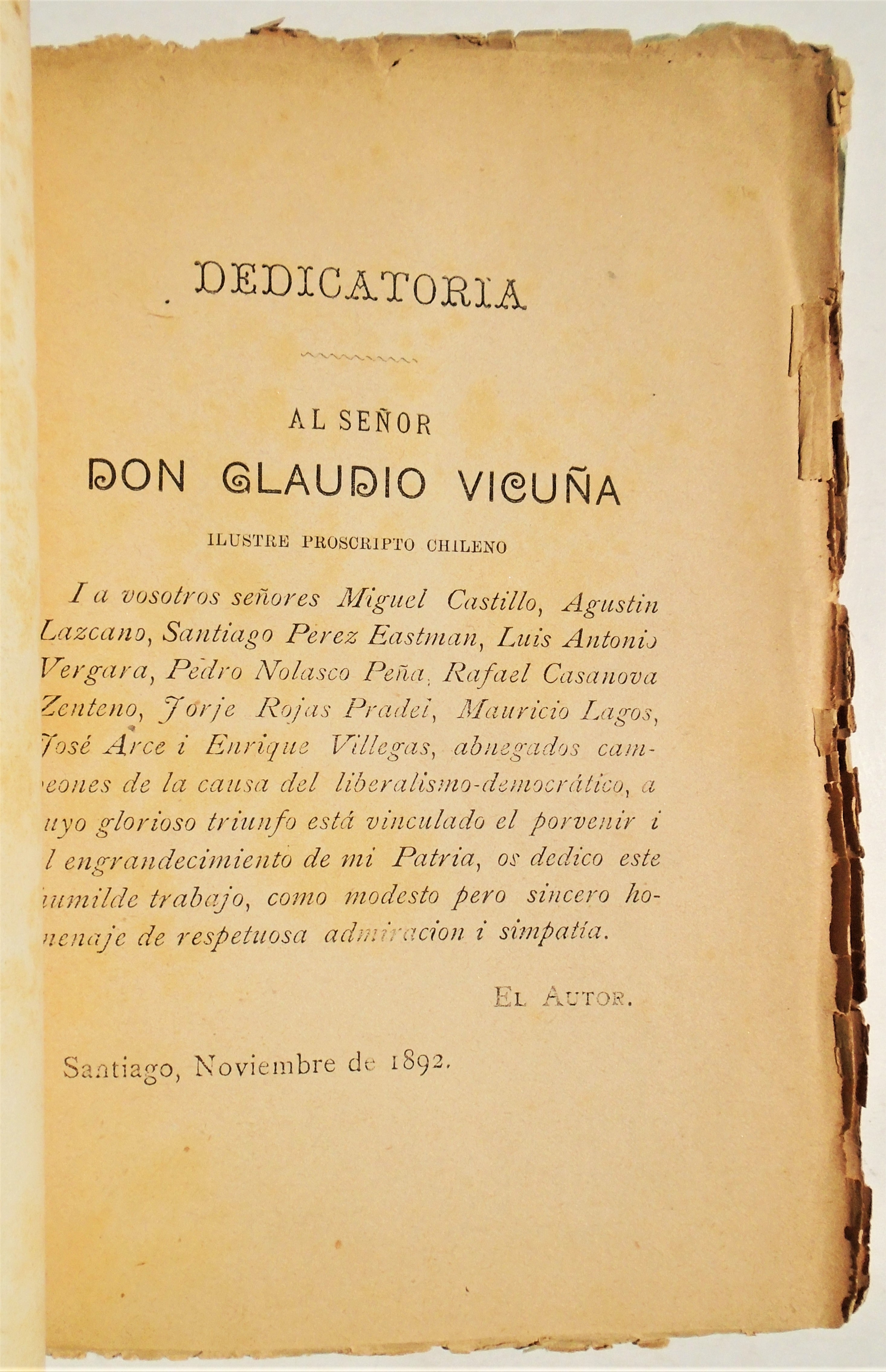 Nicolas Arellano i Yecorát - El jenio de la patria