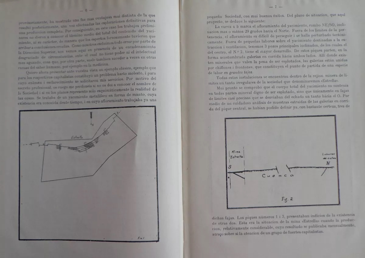 Berthold Koerting. congreso chileno de minas y metalurjia. Informes sobre empresas mineras i las causas de sus frecuentes fracasos.