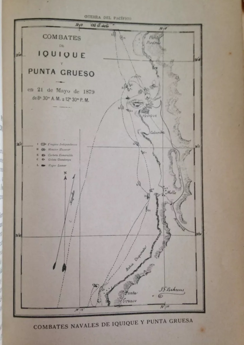 Clements R. Markham ; versión de Manuel Beltroy ; prólogo de Horacio H. Urteaga. La guerra entre el Perú y Chile 