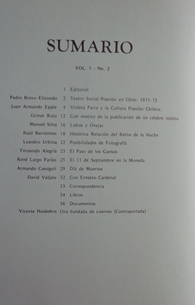 Ana Maria Velasco. Literatura chilena en el exilio.