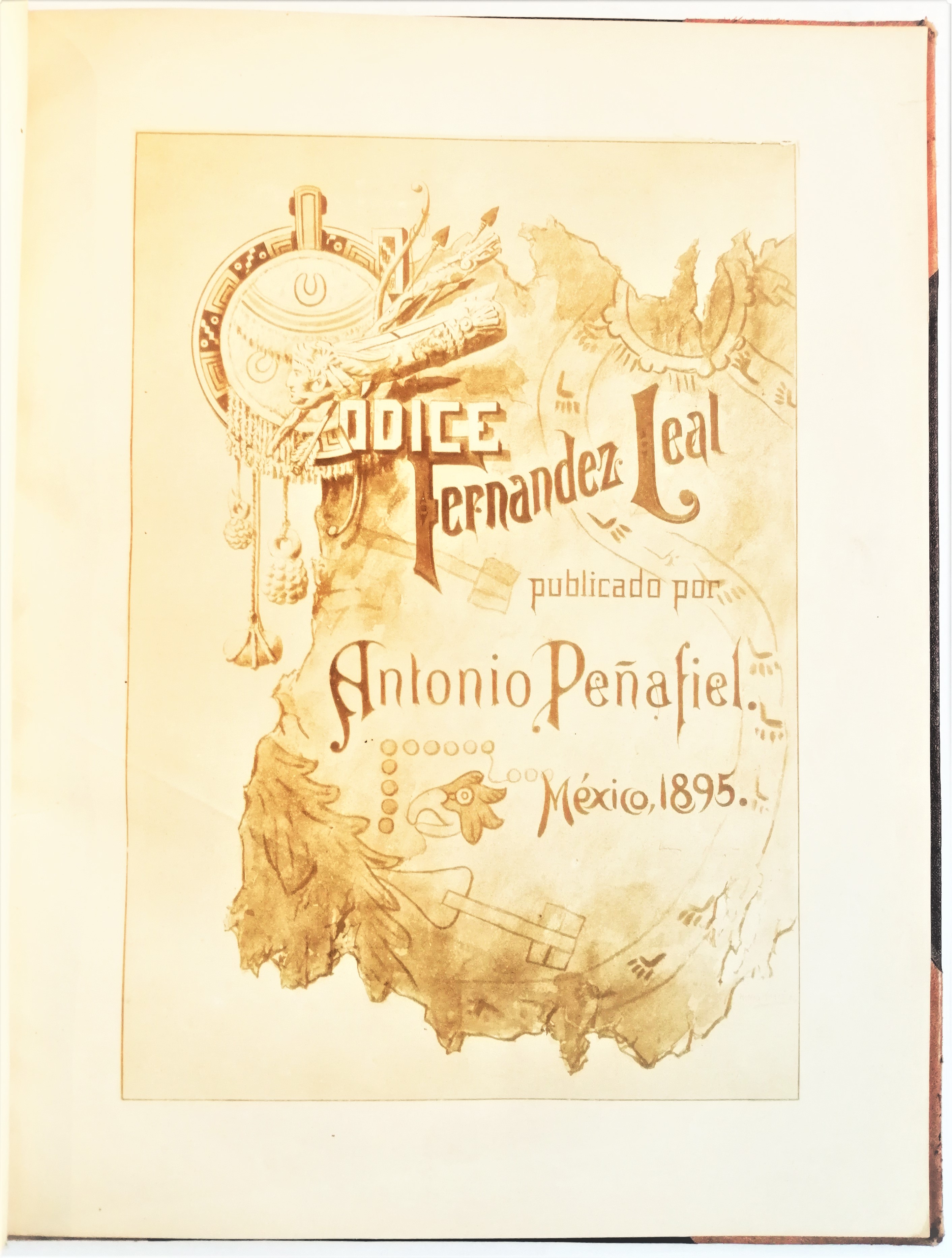 Antonio Peñafiel - Códice Fernández Leal